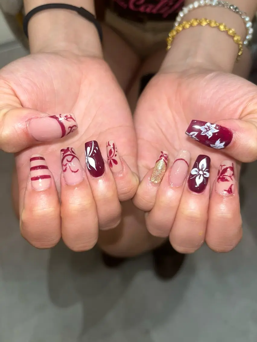 ネイル アートネイル ハンドネイル taminami Lunaのネイルデザイン