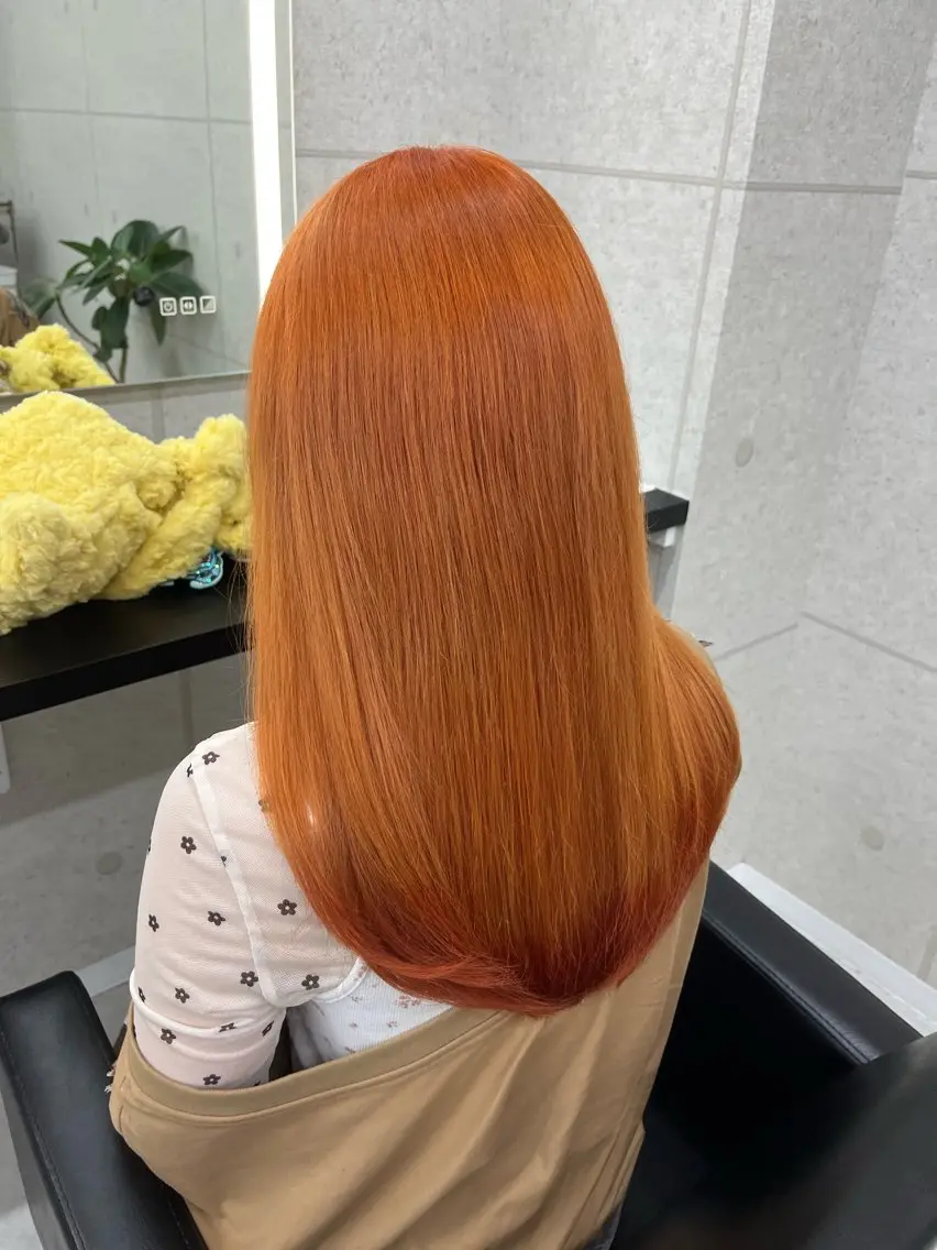 ロング ヘアカラー PSY(サイ)池袋 あいりのヘアスタイル