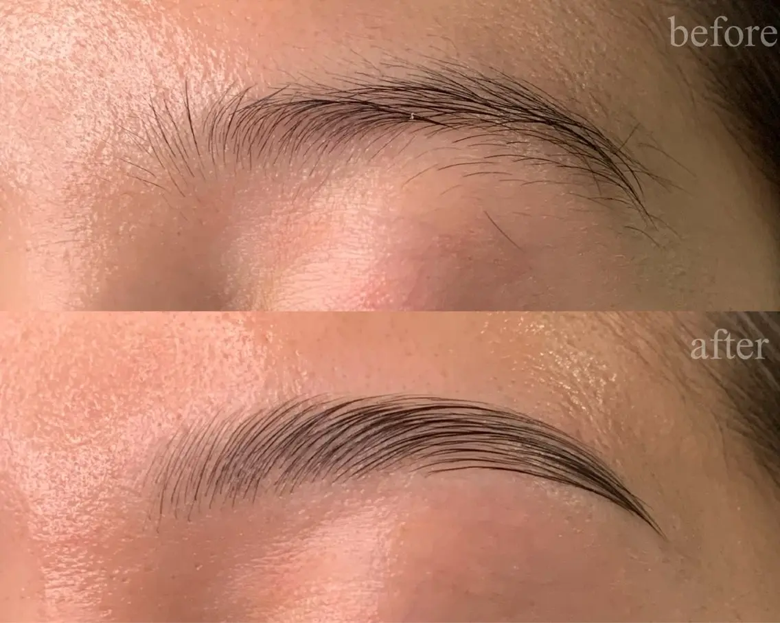 アイブロウ ハリウッドブロウリフト Eyelash Salon IROのマツエク・マツパデザイン