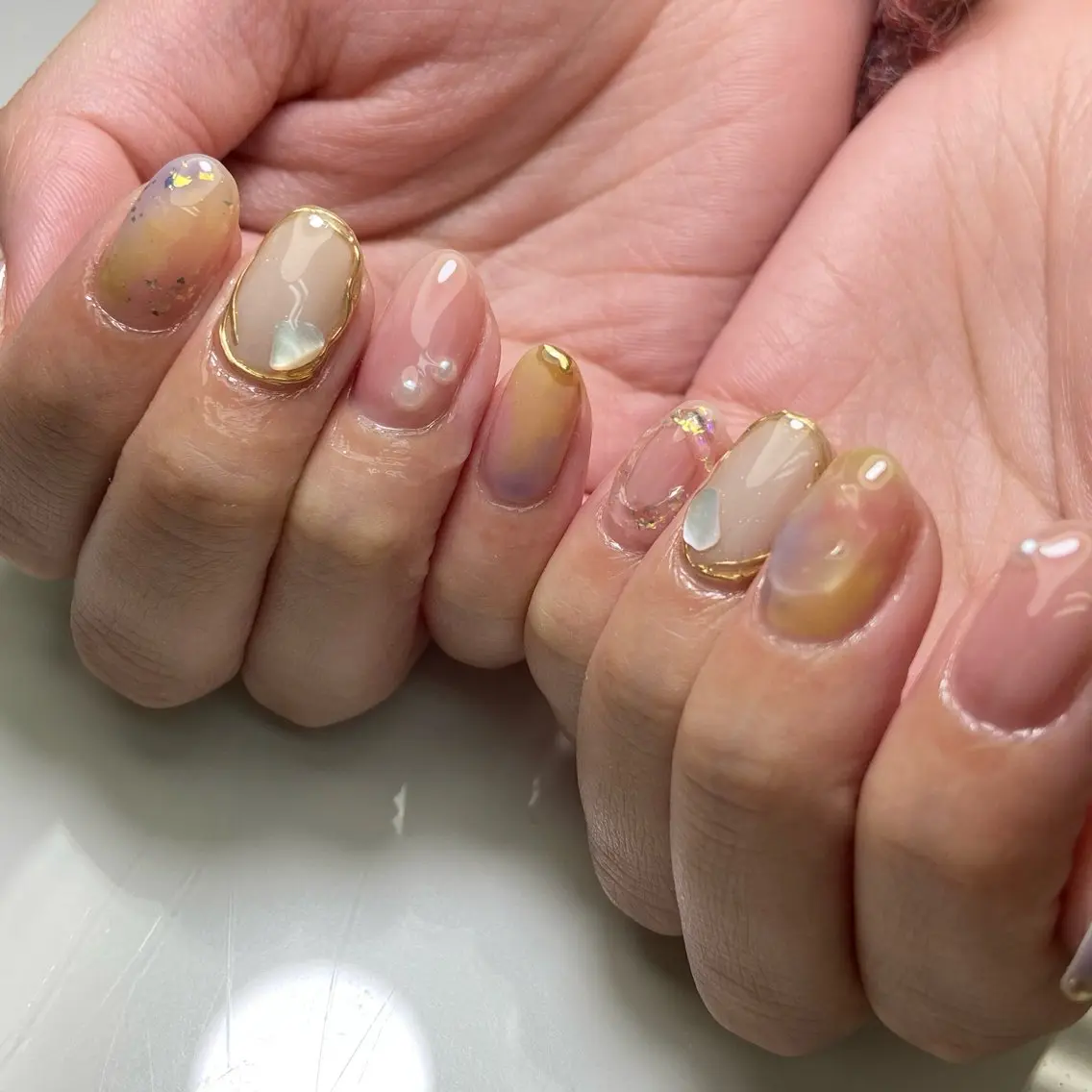 ネイル ハンドネイル nail salon Lumièreのネイルデザイン