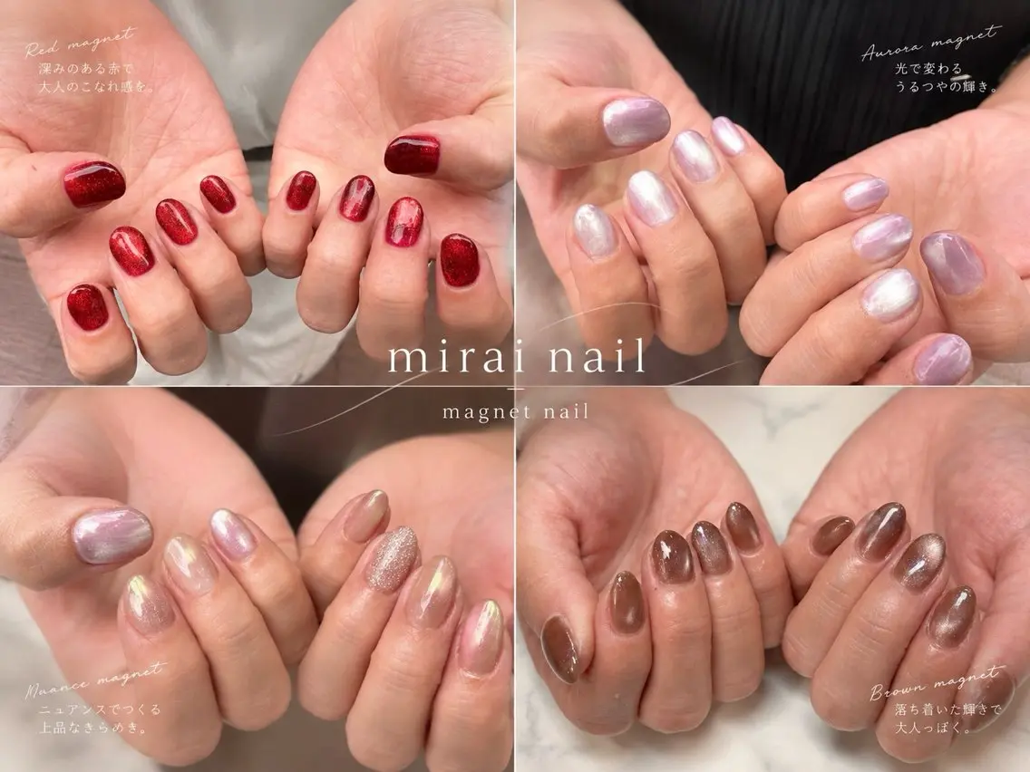 ショート ハンドネイル mirai nail 錦糸町のネイルデザイン