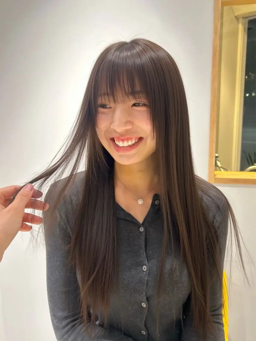 お得🍀"【艶カラー＋1ステップトリートメント】の写真
