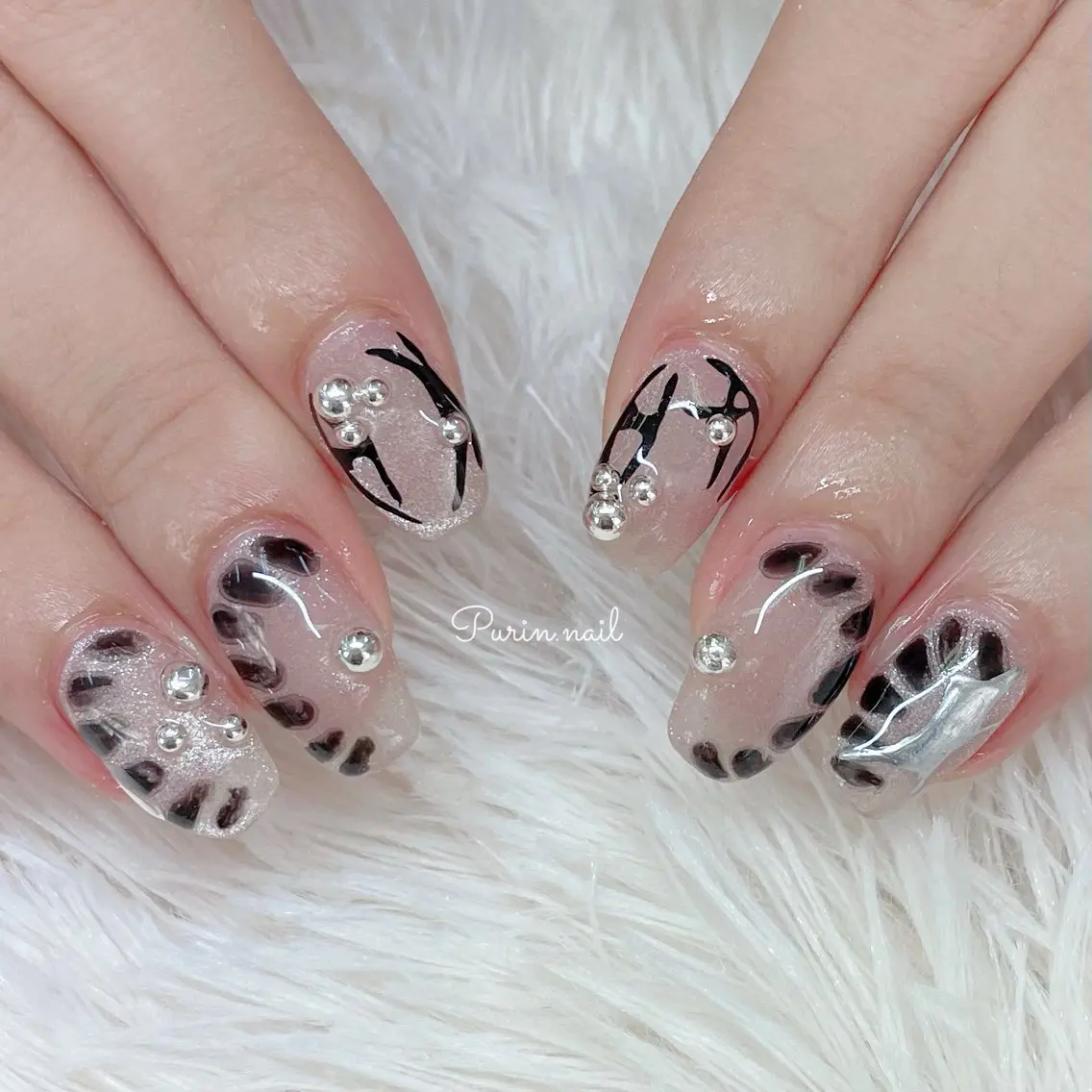 ネイル ハンドネイル Nails by Purin🍮のネイルデザイン