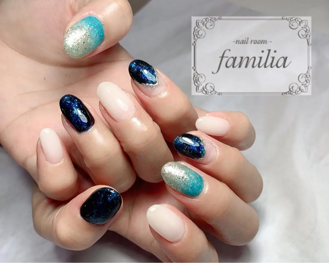 ネイル ハンドネイル -nailroom- familiaのネイルデザイン