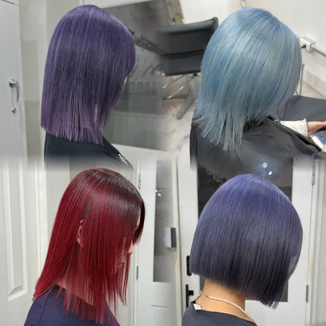 🟦ダブルカラー🟦【ブリーチ1回カラー】＋選べるトリートメント￥7000の写真