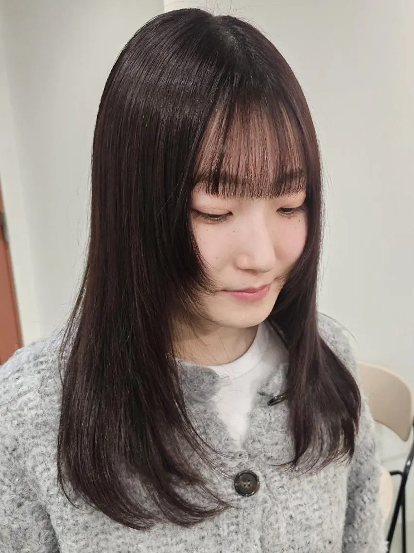 アディクシーカラー+トリートメントの写真
