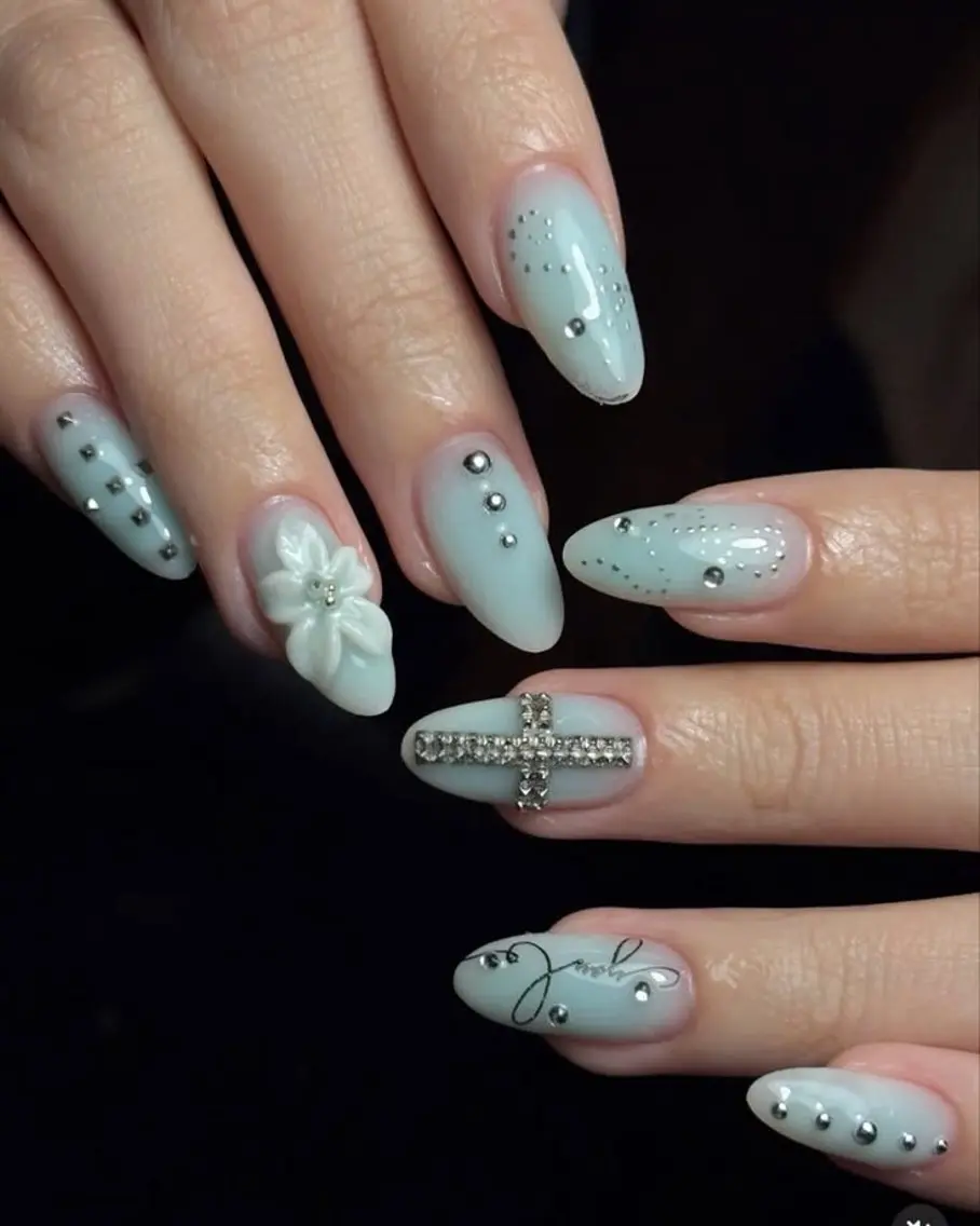 ネイル アートネイル ジェルネイル 韓国ネイル ニュアンスネイル 夏ネイル ハンドネイル Umee Nailのネイルデザイン