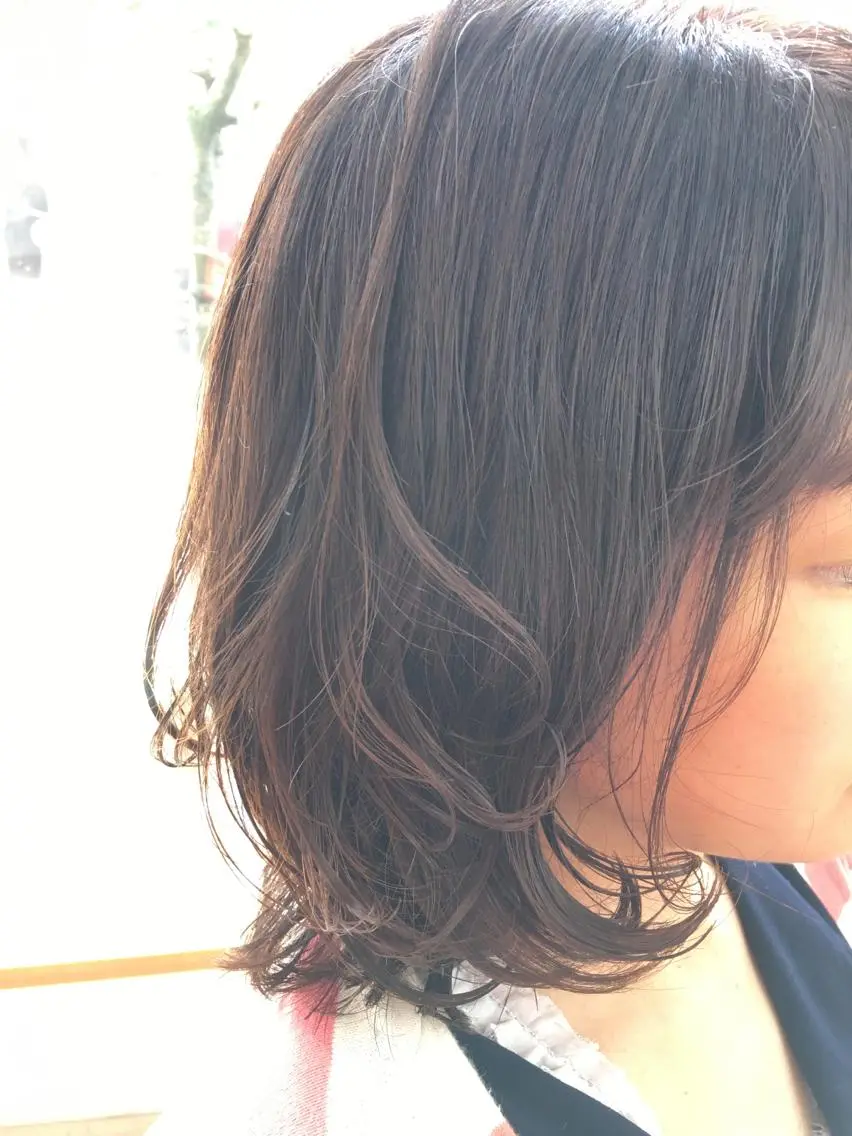 🍀おトク‼️フルセット⭐️カット&最新ダメージケアパーマ&うるつやカラー&極上トリートメントの写真