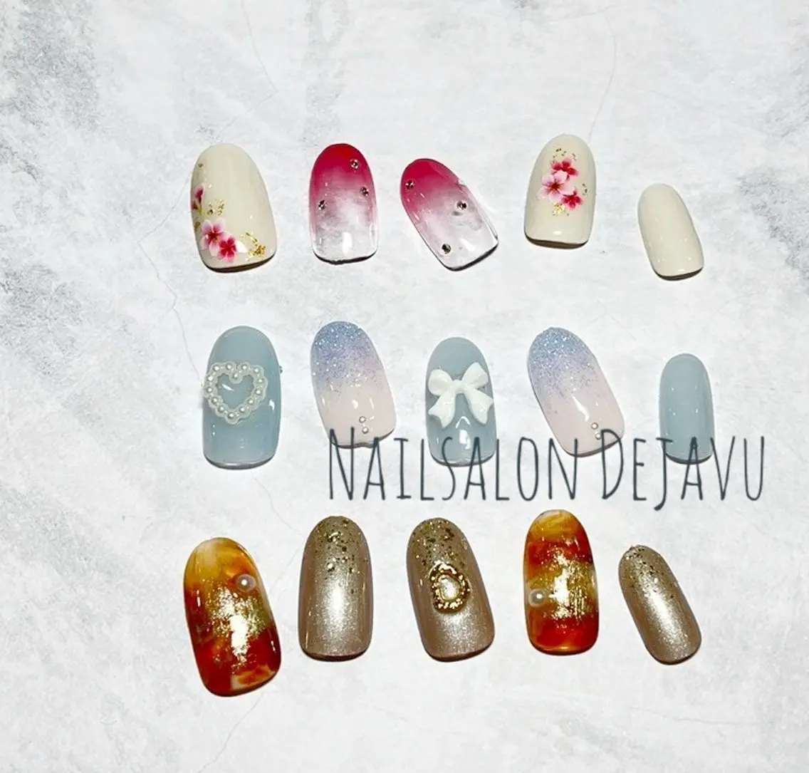 ネイル ハンドネイル Nail salon Dejavu 🌿のネイルデザイン