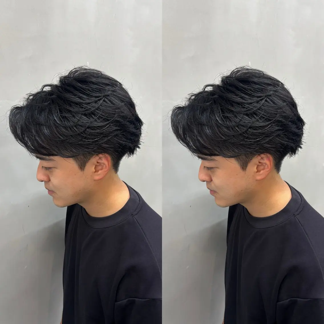 ショート メンズ カット パーマ 鹿児島 TSUBASAのヘアスタイル