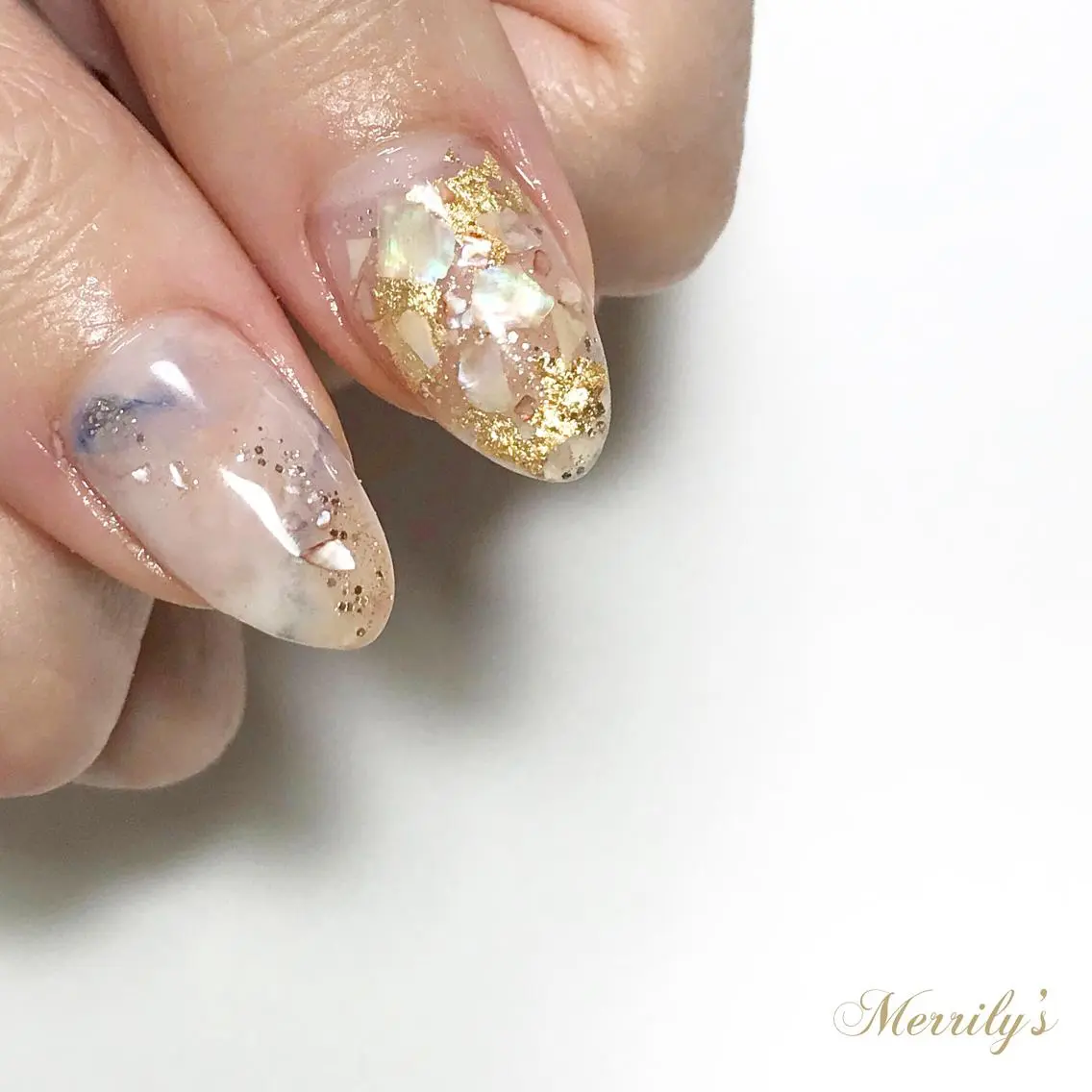 ネイル Merrily's Hagi Minaのネイルデザイン
