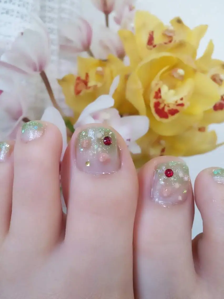 ペディキュアの写真