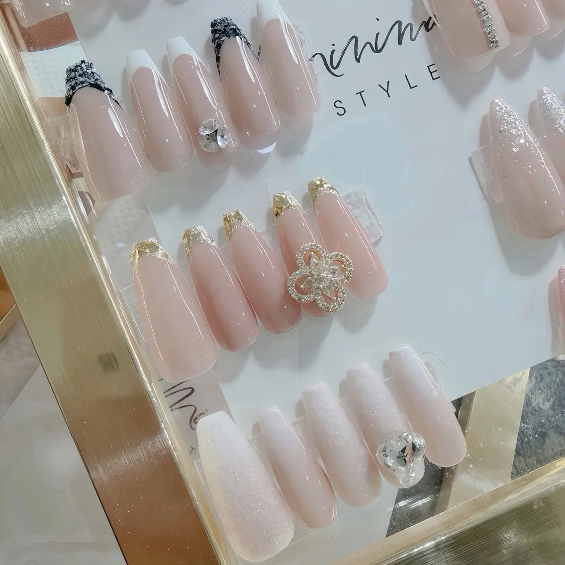 【nail】シュガーネイル＋オフ込の写真