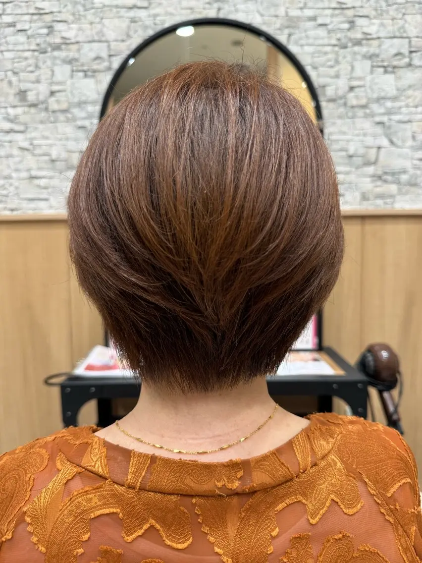 ショート ショートボブ ボブ ショートヘア ﾅｶﾉ ﾔｽｺのヘアスタイル