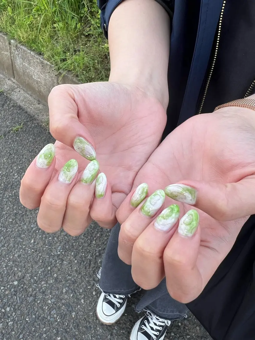 ネイル ハンドネイル OAKたまプラ MiKiのネイルデザイン