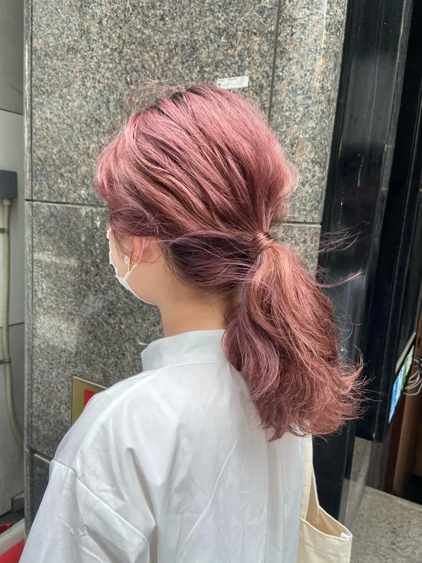 🌸【2回目以降】🌸ブリーチダブルカラー+イルミナカラー+カットの写真