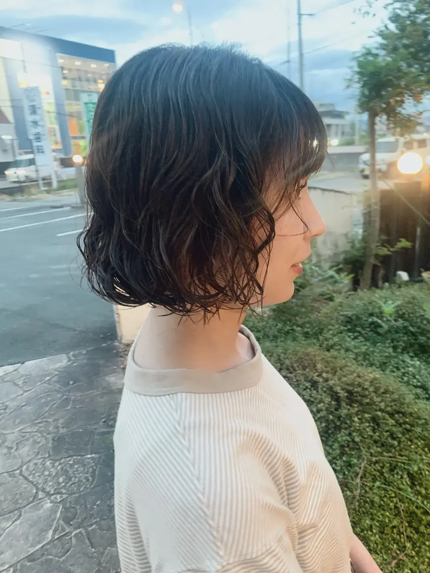 カット+パーマの写真