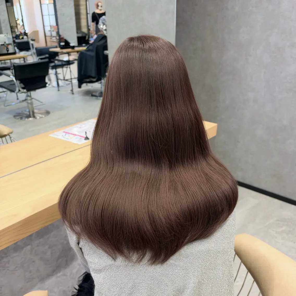 ロング トリートメント カット ヘアカラー すずきなつき 縮毛矯正🐰🌙のヘアスタイル