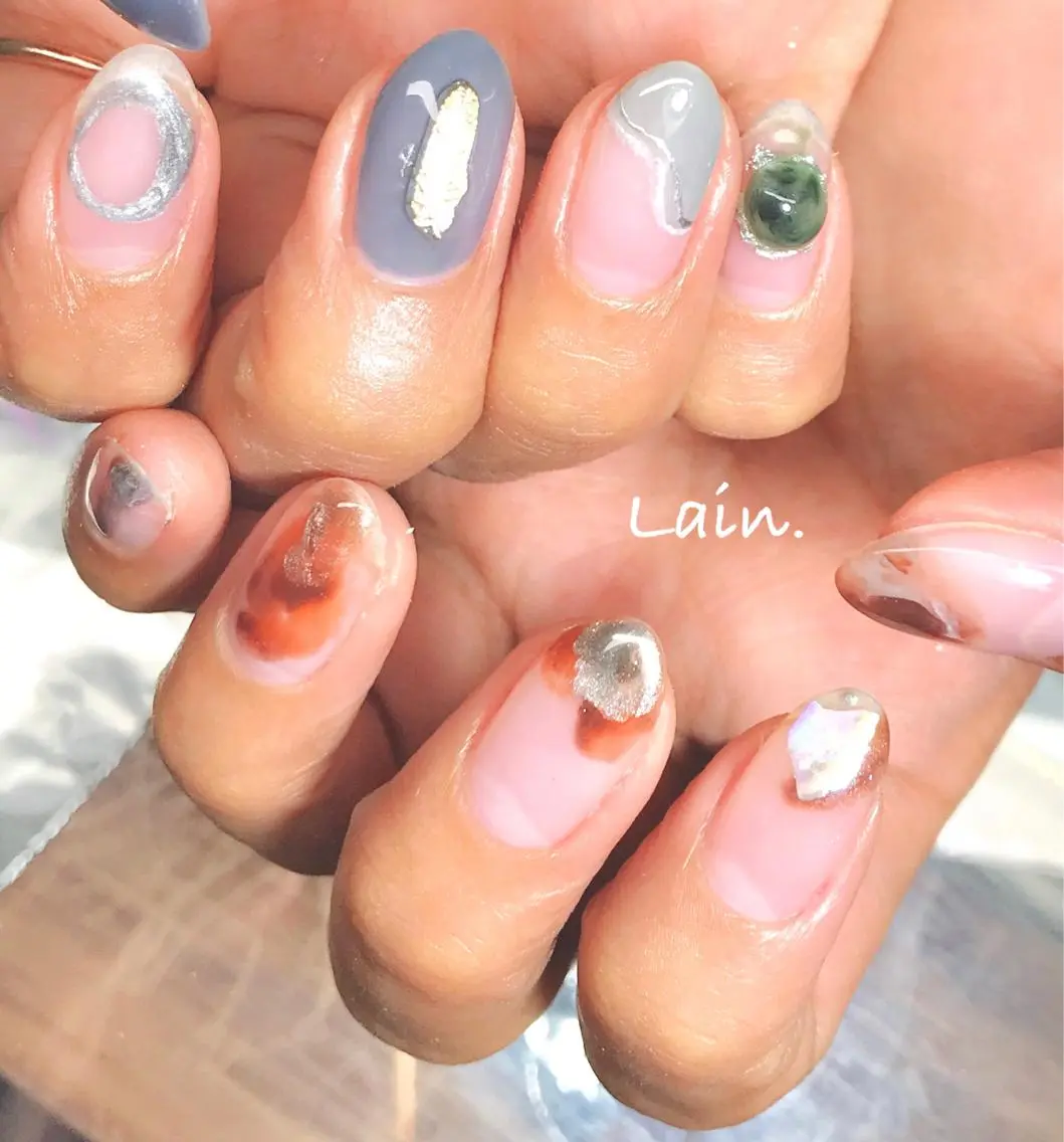 ネイル Lain. 持込デザインやり放題のネイルデザイン