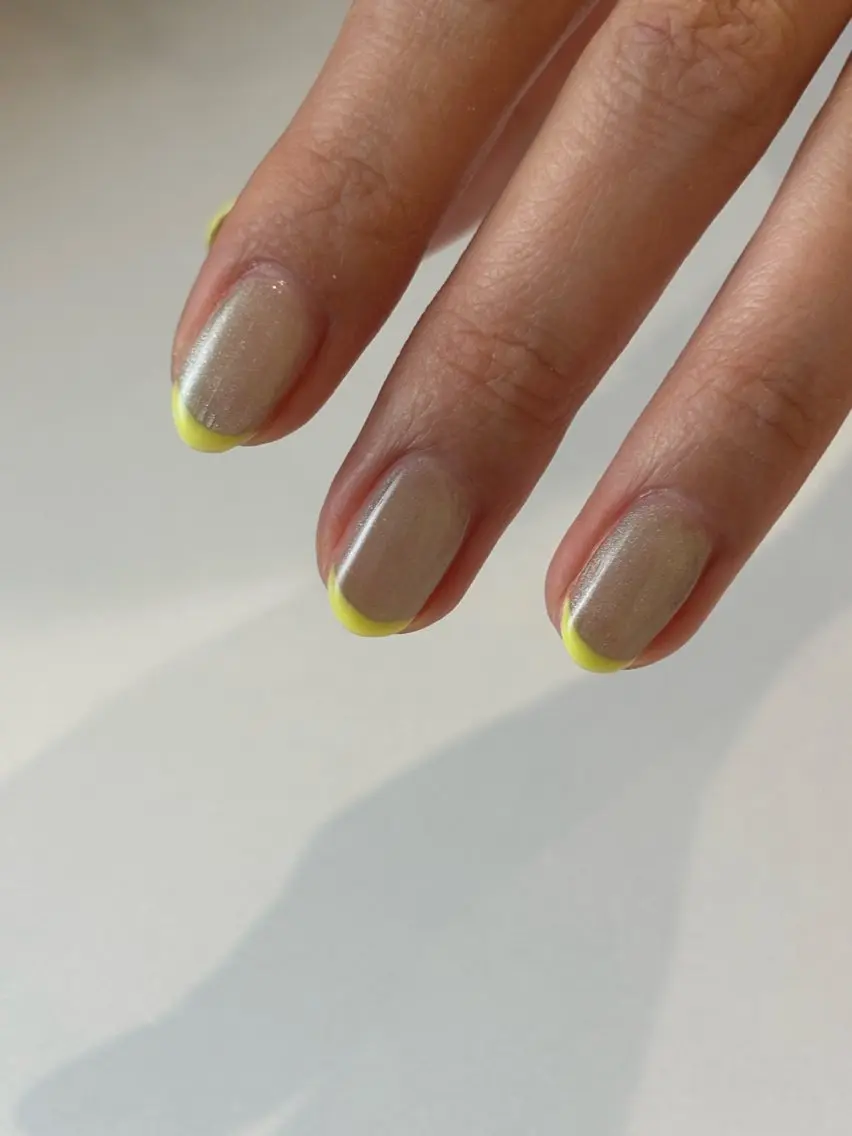 ネイル フレンチネイル マグネットネイル ハンドネイル Ann nailのネイルデザイン