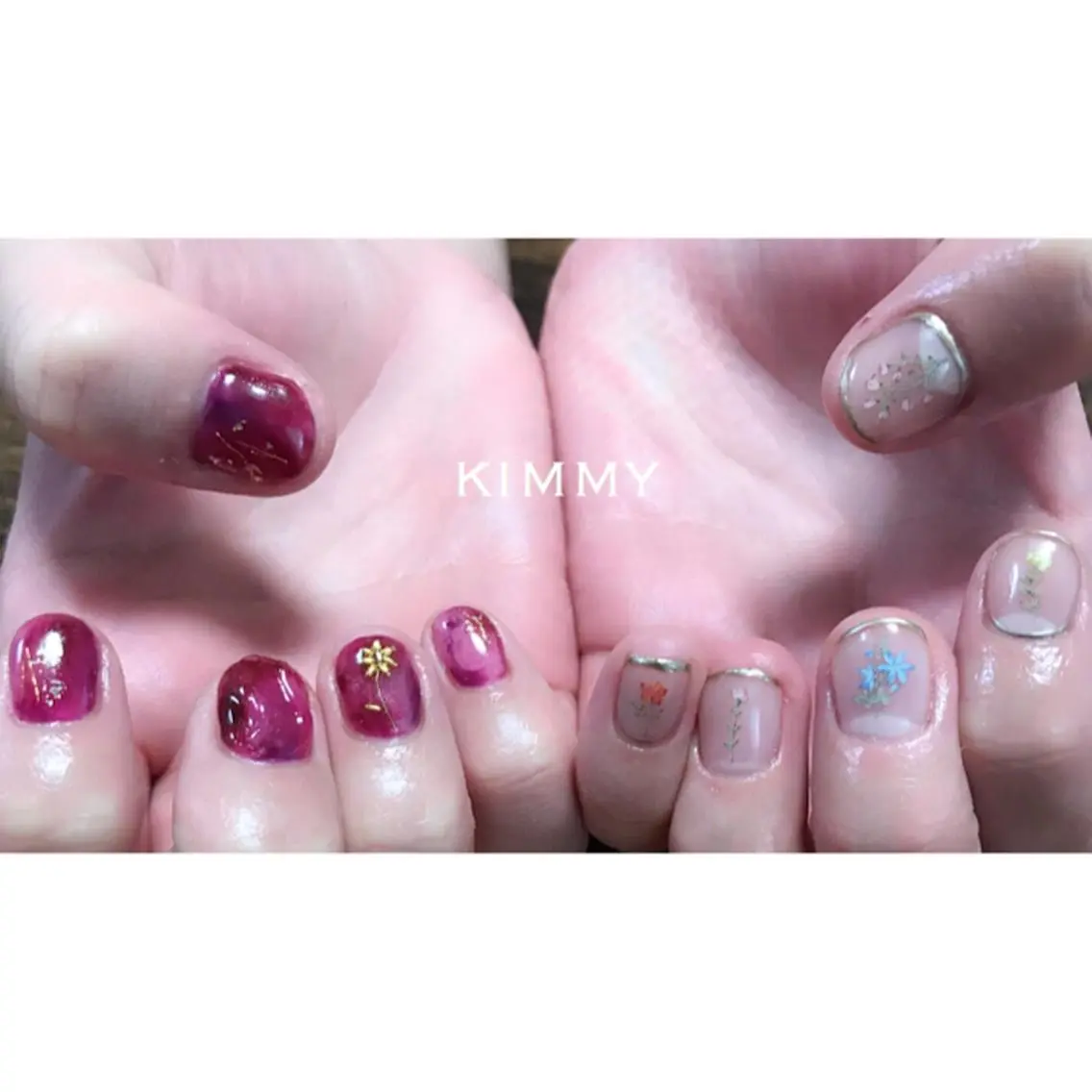 ネイル ハンドネイル kimmy nailsのネイルデザイン