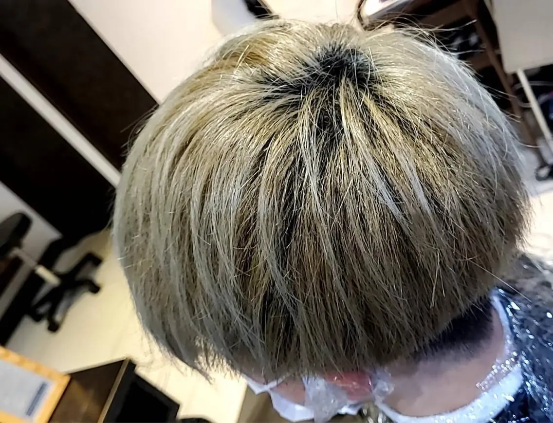 カットカラー＋マイクロバブル💫の写真
