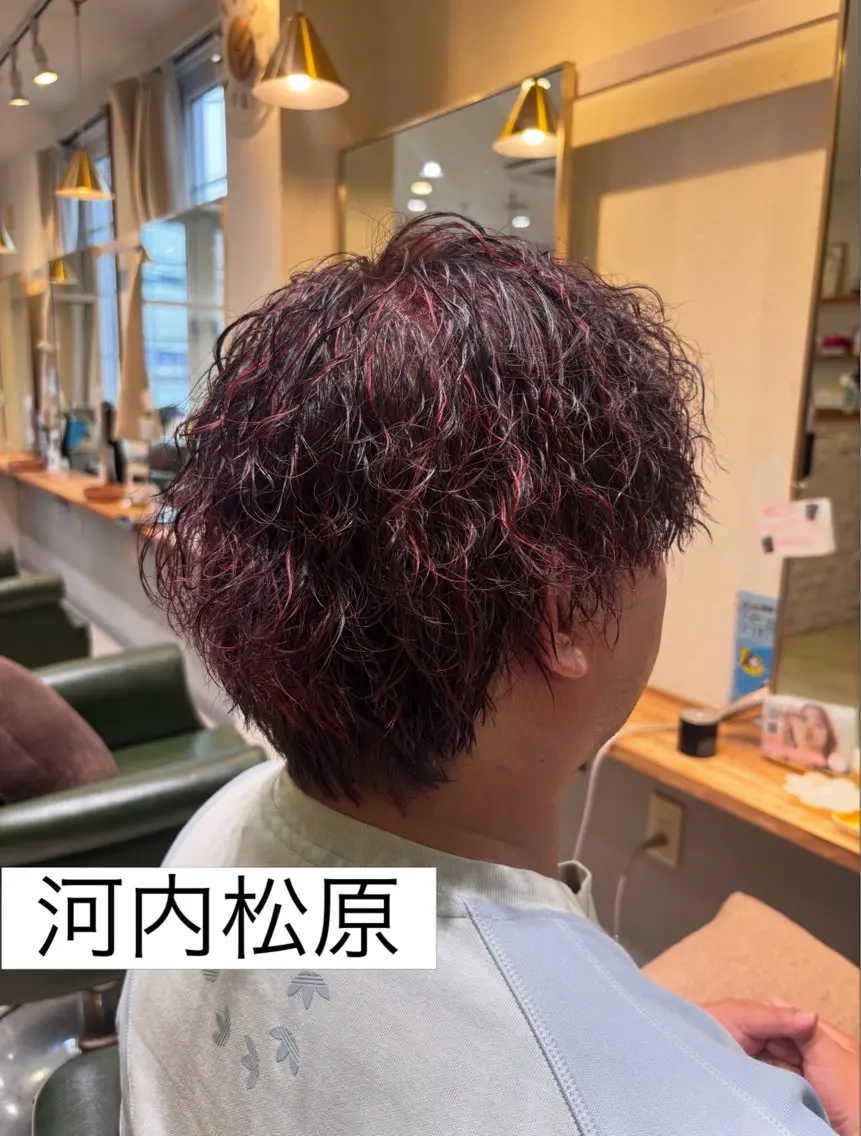 ショート パーマ laffin❁ななみ /パーマスタイルのヘアスタイル