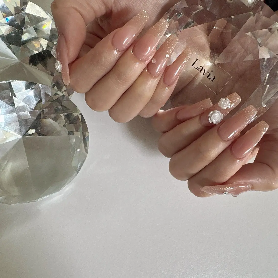 ネイル ハンドネイル lavia🖤 ayumiのネイルデザイン