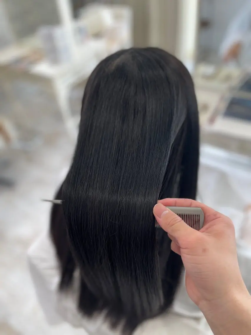ロング 川瀬 夢来のヘアスタイル