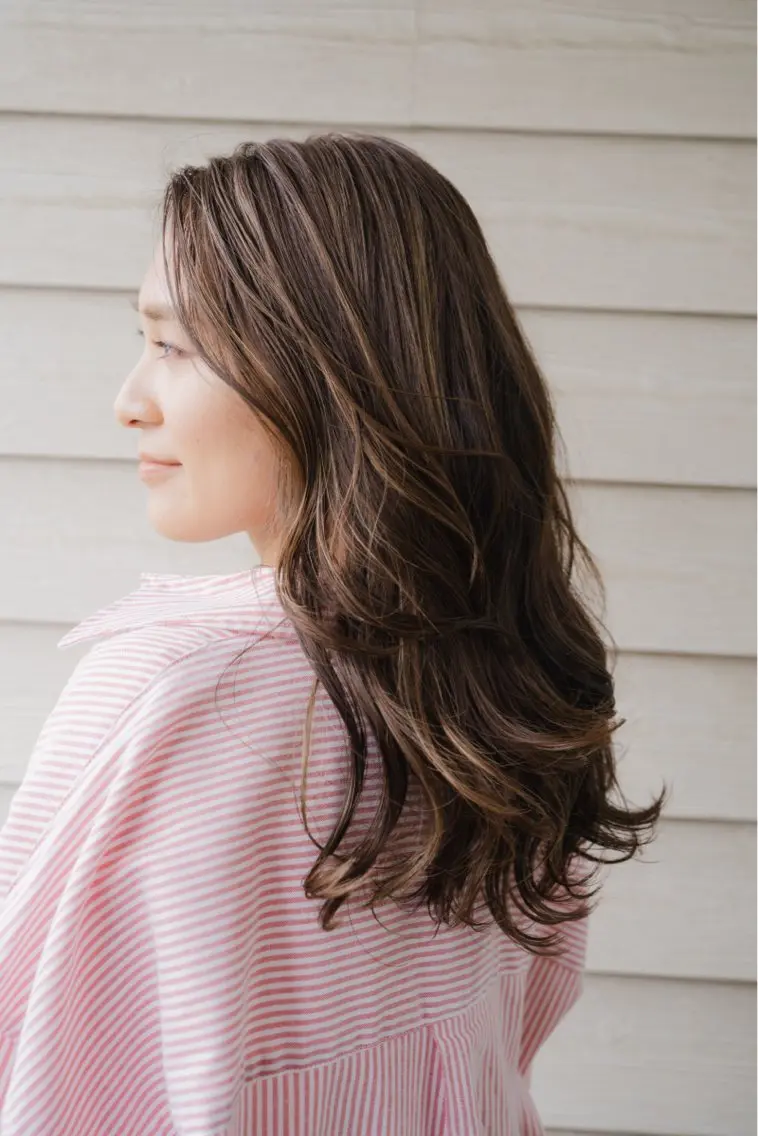 ロング レイヤー/メンズ 湘南台/高倉航汰のヘアスタイル