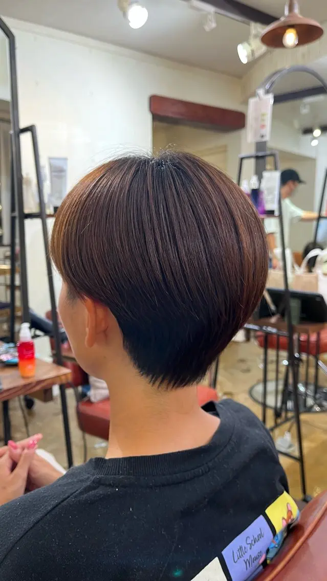 ショート ショートヘア 銘苅 祥一のヘアスタイル