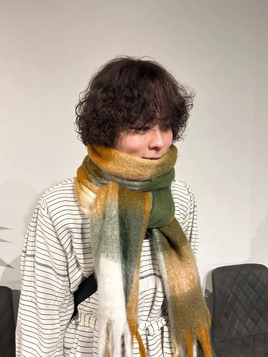 ショート パーマ hinano ヒナノのヘアスタイル