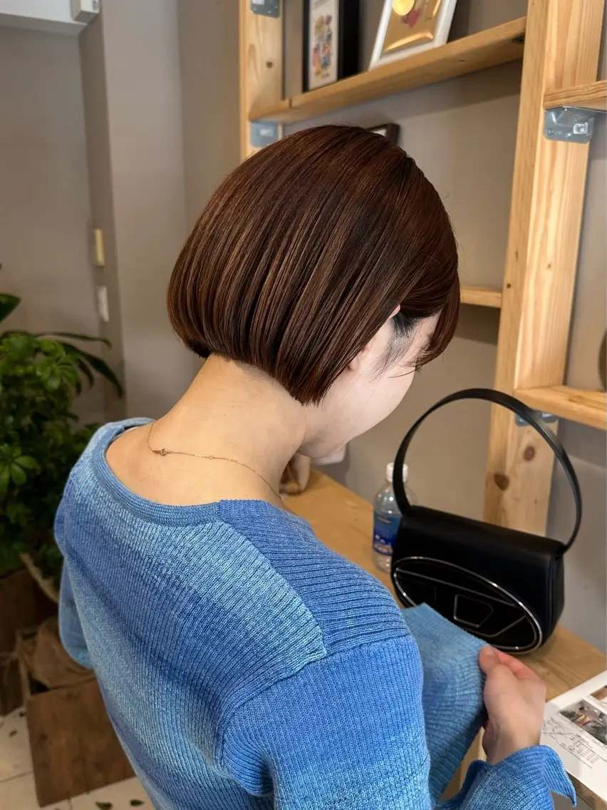 ショート ショートボブ ボブ ショートヘア カット 似合わせカット🫧 吉見衣生のヘアスタイル