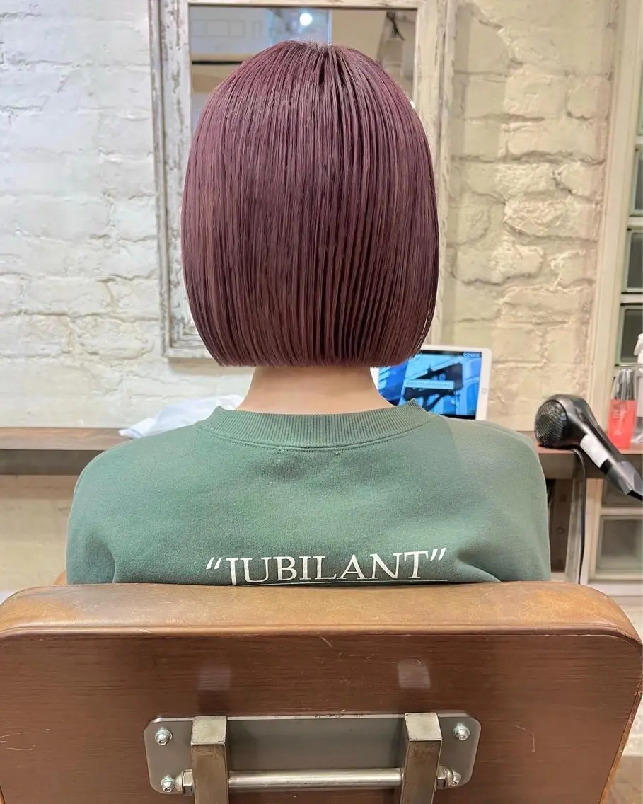 カラー レイヤー MINX伊藤なず菜のヘアスタイル