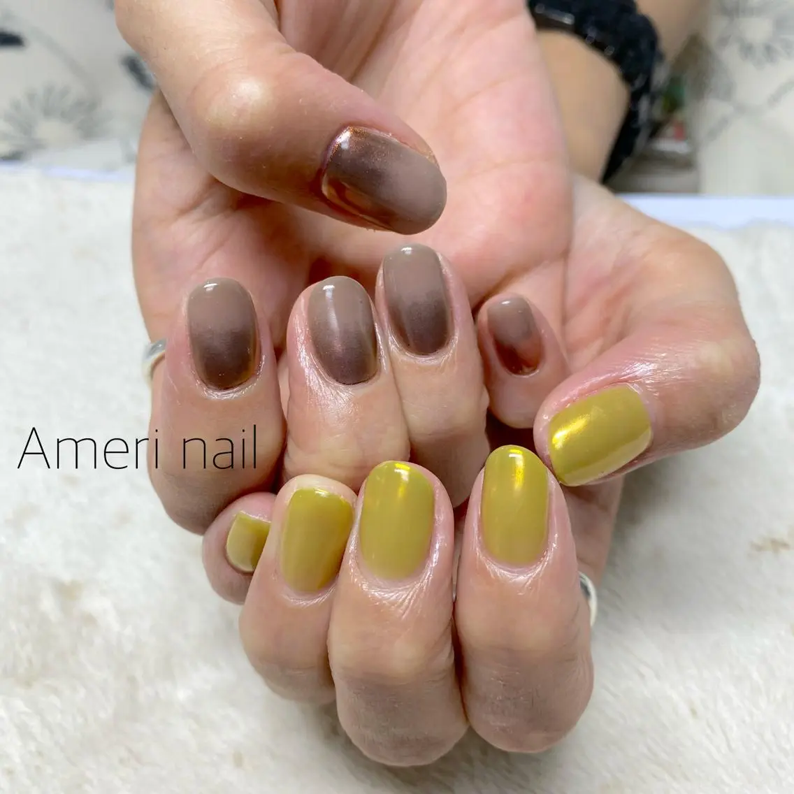 ネイル ハンドネイル Ameri nail /UKIのネイルデザイン