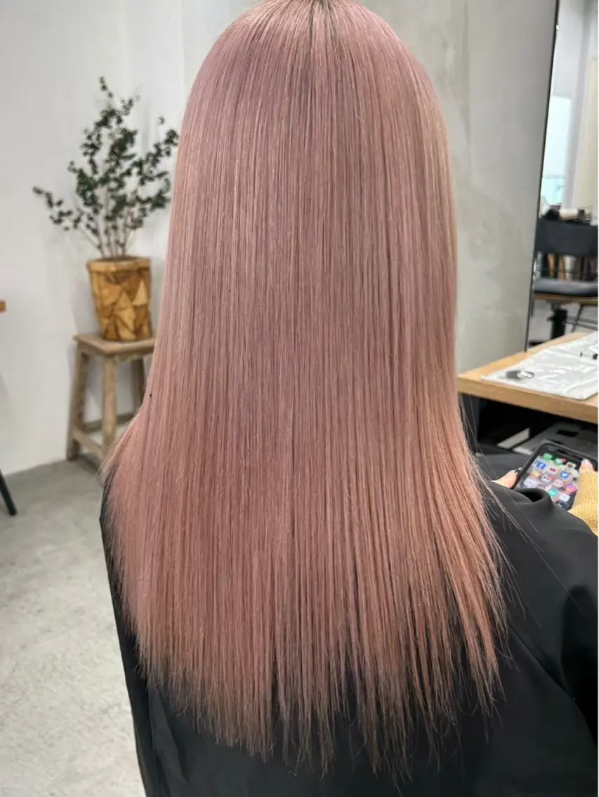 セミロング カラー マナ /透明感カラー🩰のヘアスタイル