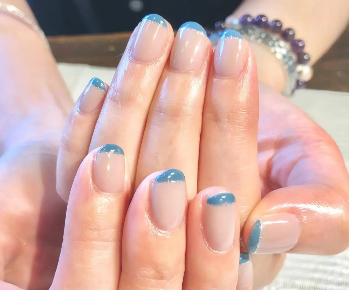 ネイル フレンチネイル TRAM-nail moriizumiのネイルデザイン