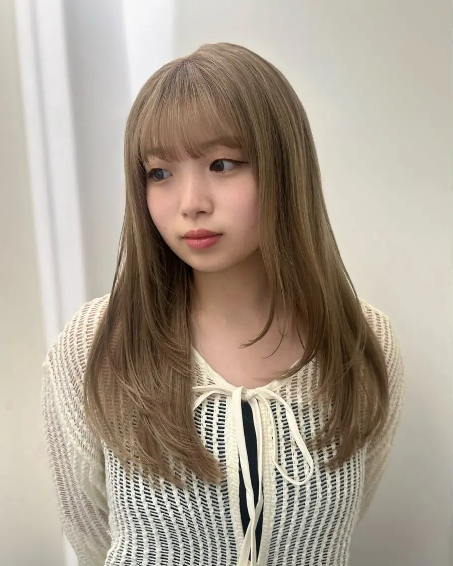 ロング カラー 韓国ヘアメンズ・レデ ィース特化ミクのヘアスタイル