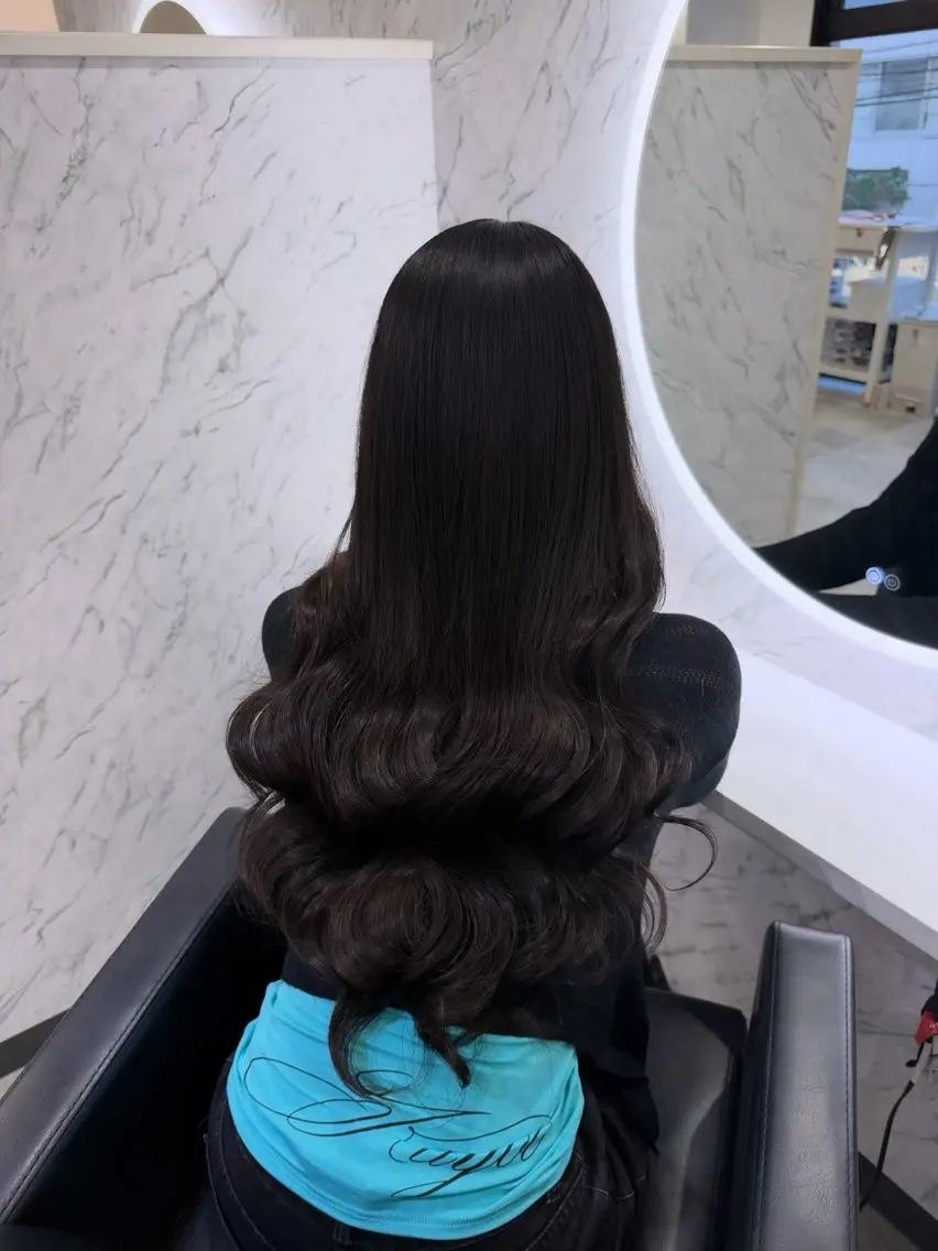 ロング エクステ 🐈‍⬛ララモアナ yuri🐈‍⬛のヘアスタイル