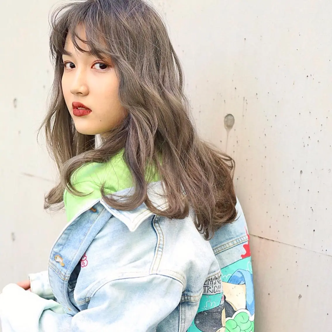 【🌈ブリーチ🌈】➕全体オンカラー➕カット➕[5stepトリートメント]の写真