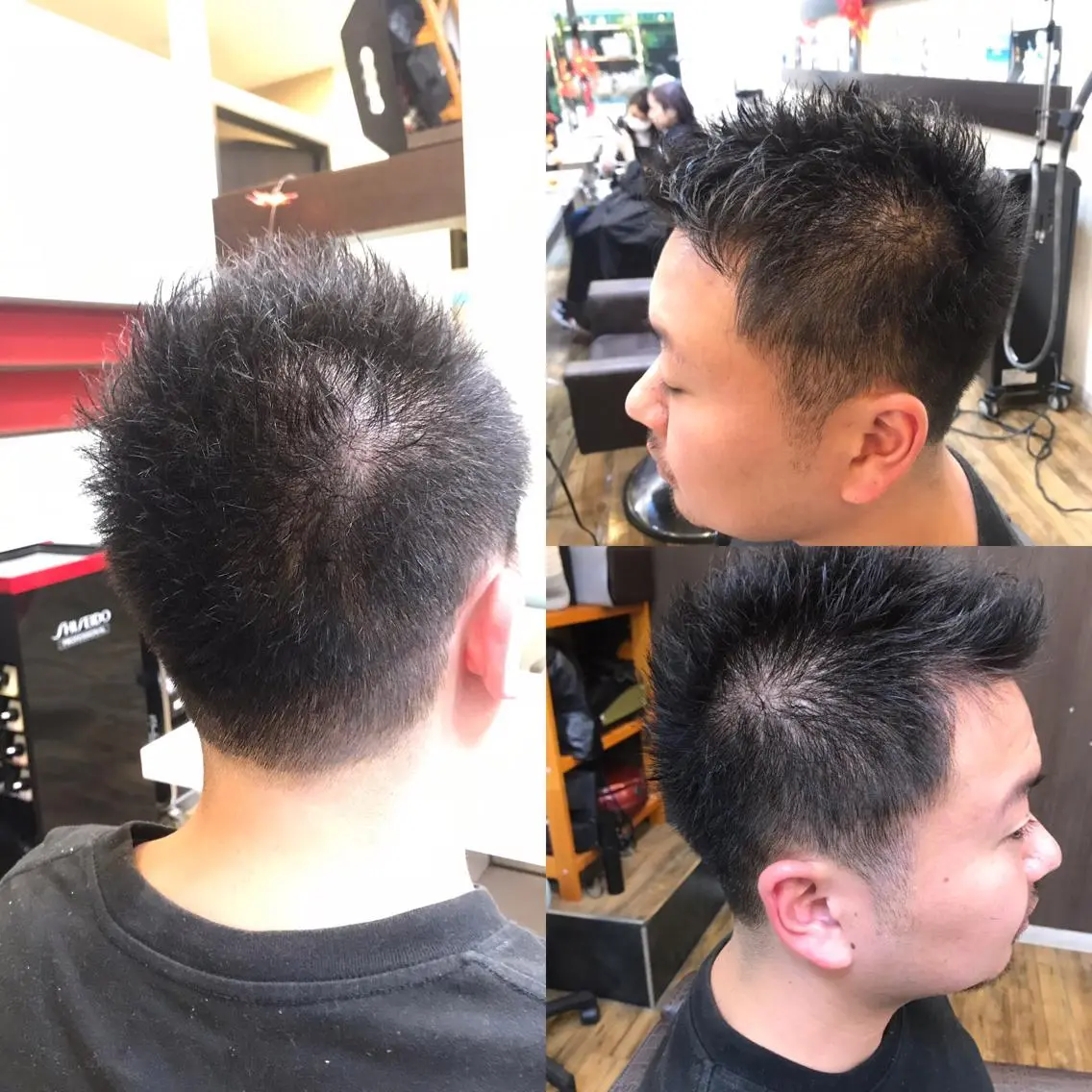 ショート メンズ 刈り上げ ショートヘア カット 赤羽、髪質改善サロン 吉野リョウスケのヘアスタイル