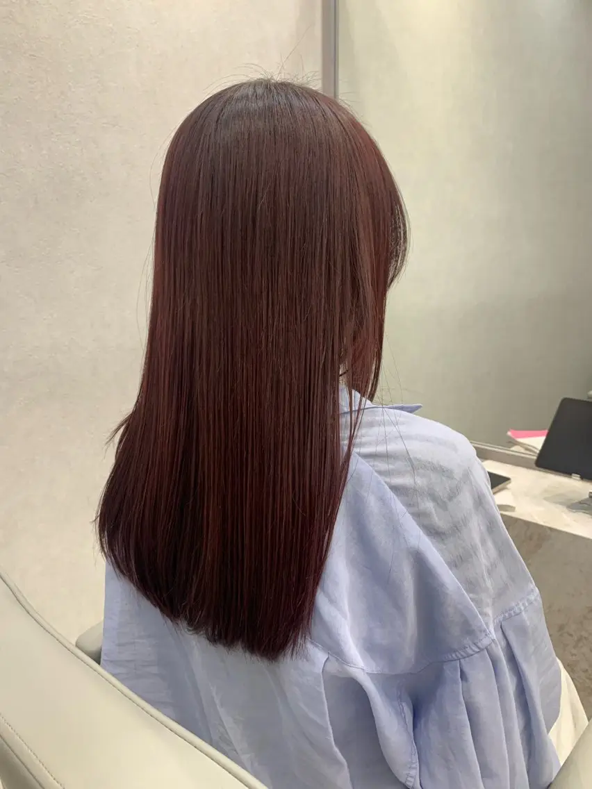 ロング ボブ くびれヘア エクステ 顔周りカット ハイライト カット ヘアカラー 大人ヘア✨髪質改善 ✨艶髪＊今泉のヘアスタイル