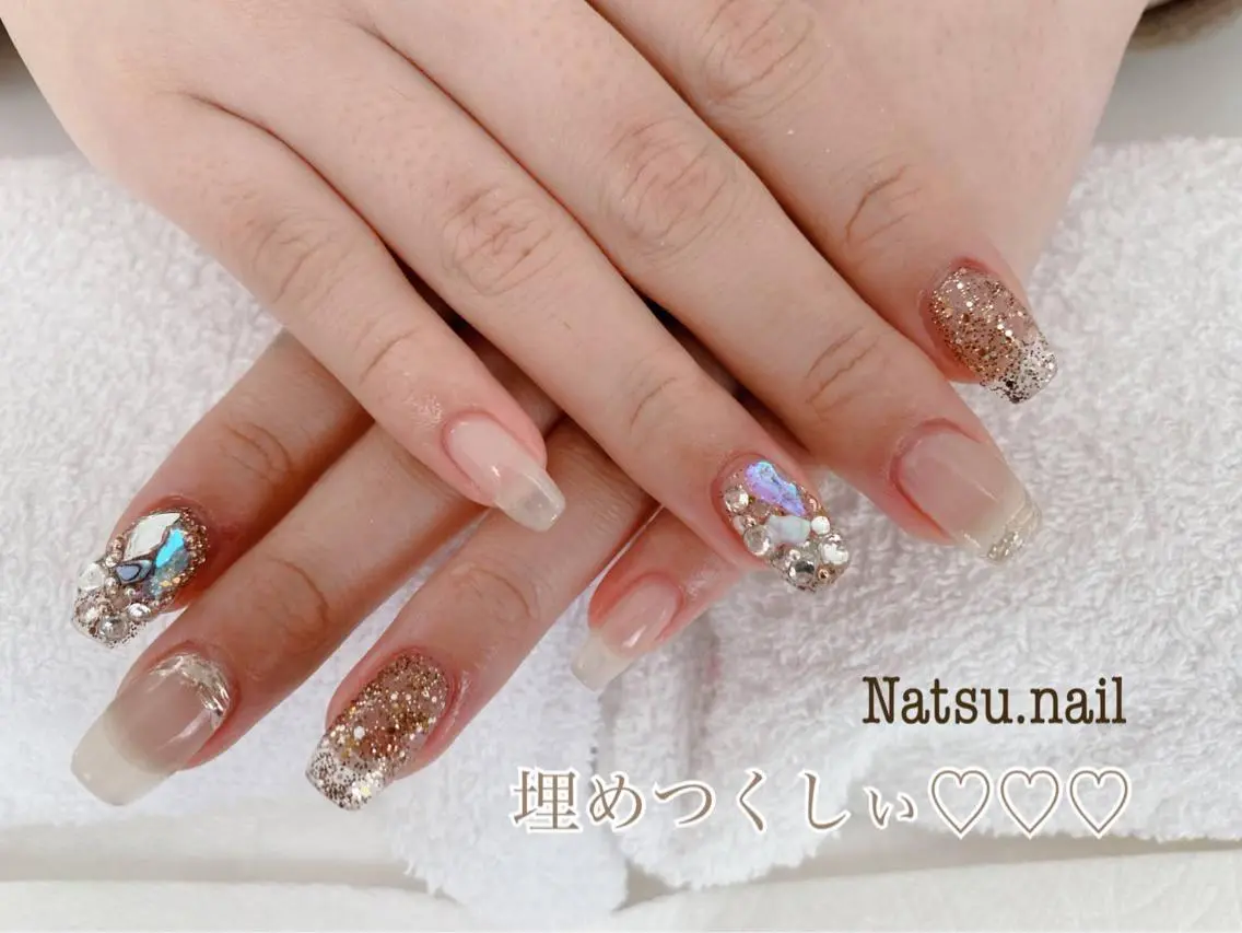 ネイル 長さ出し Natsu nailのネイルデザイン