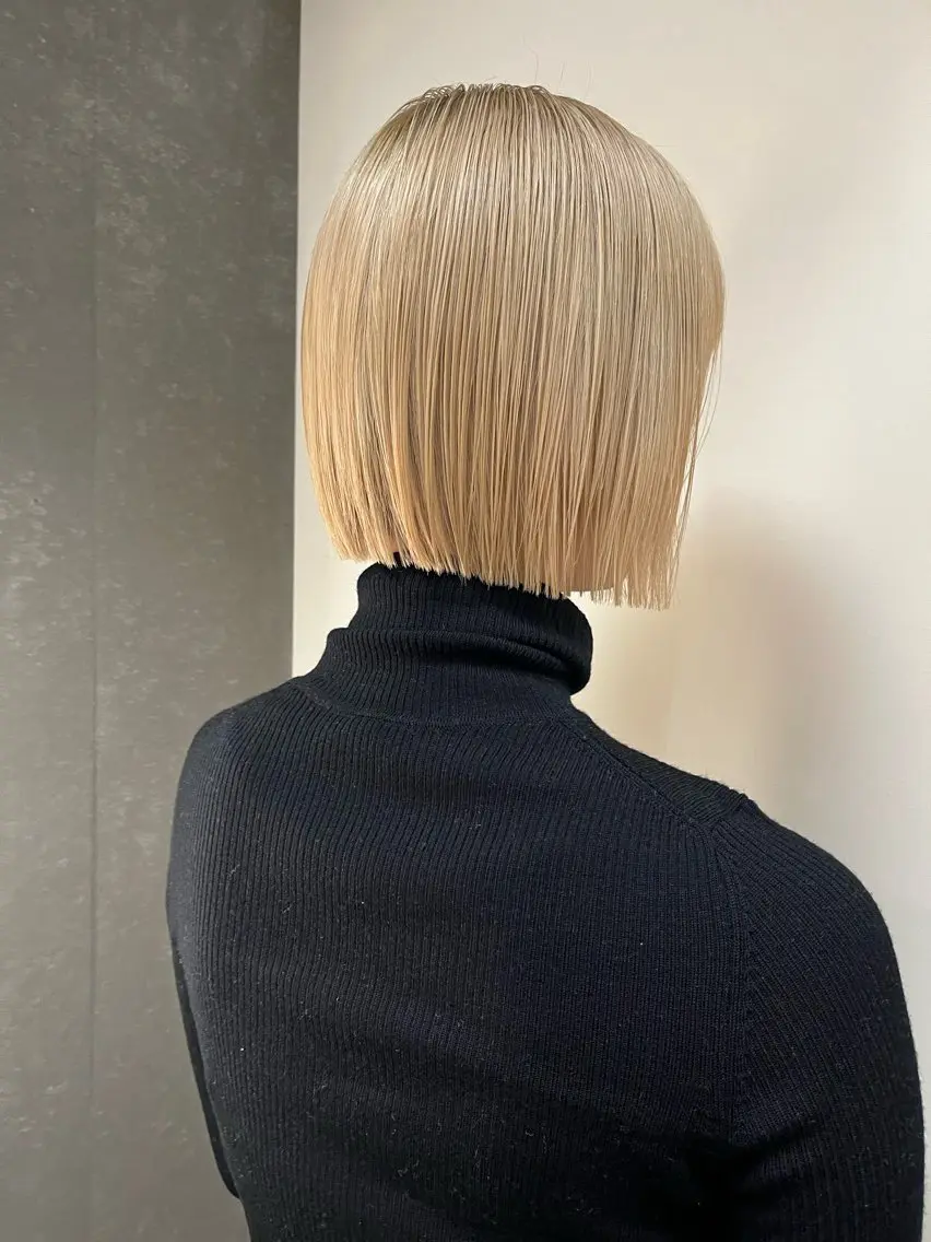 当日限定⚠️ブリーチで透明感のあるカラー💐の写真