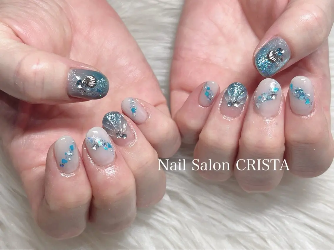 ネイル ハンドネイル CRISTA ヒナタのネイルデザイン