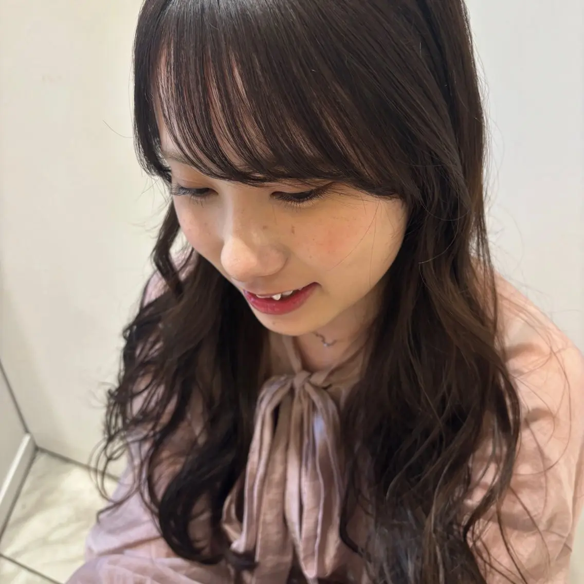 ロング ヘアカラー トリートメント 🌸銀座No.1パー マ🌸いでいあやのヘアスタイル
