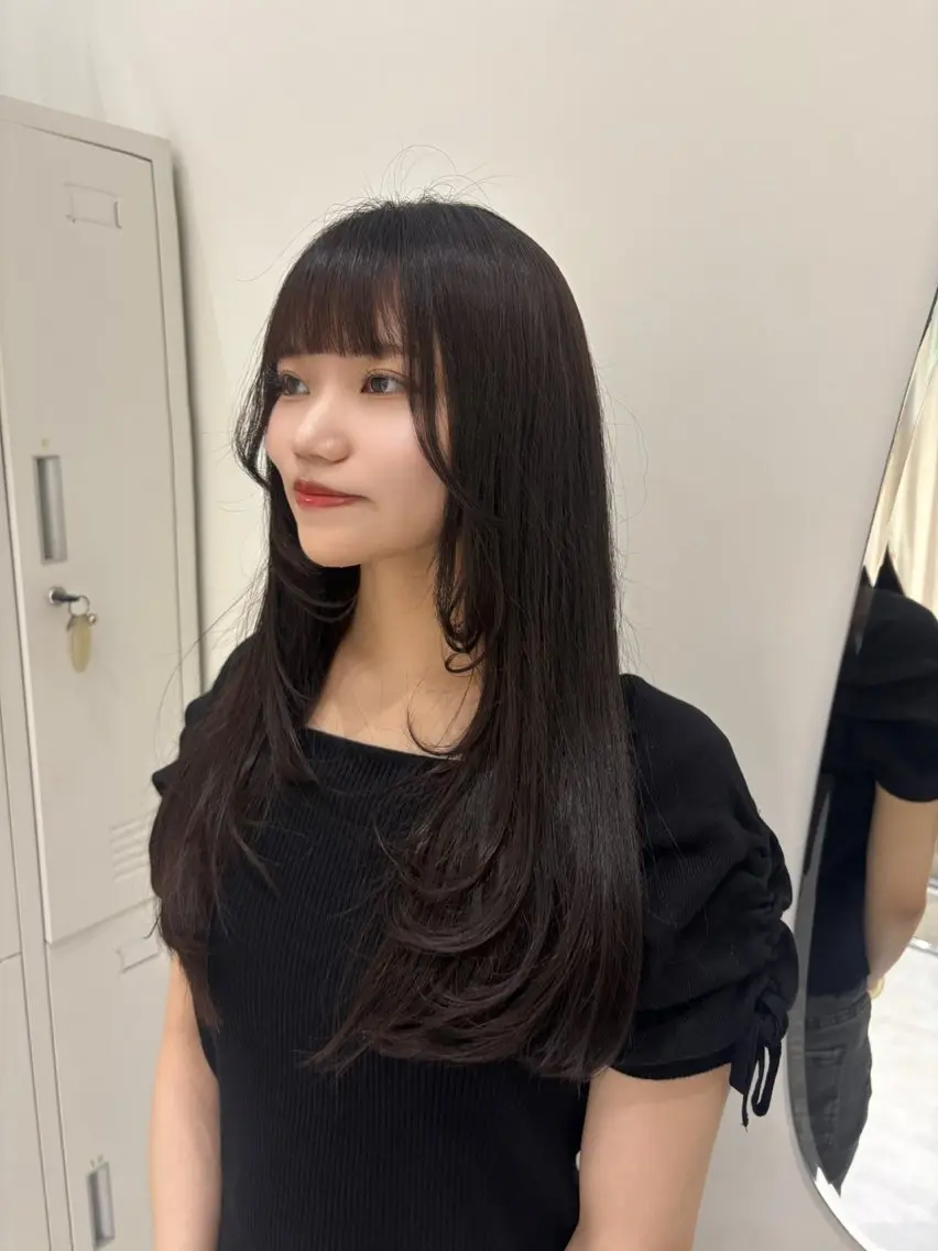 ロング カット トリートメント Zina福岡天神/ nozomi🪽💗のヘアスタイル