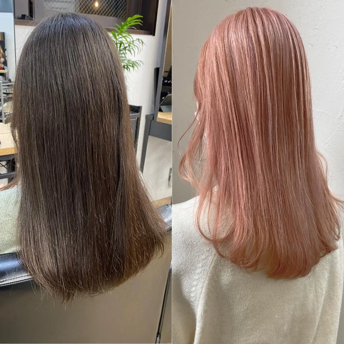 ロング カラー ヘアアレンジ ブリーチダブルカラー 元町三宮/三ノ宮のヘアスタイル