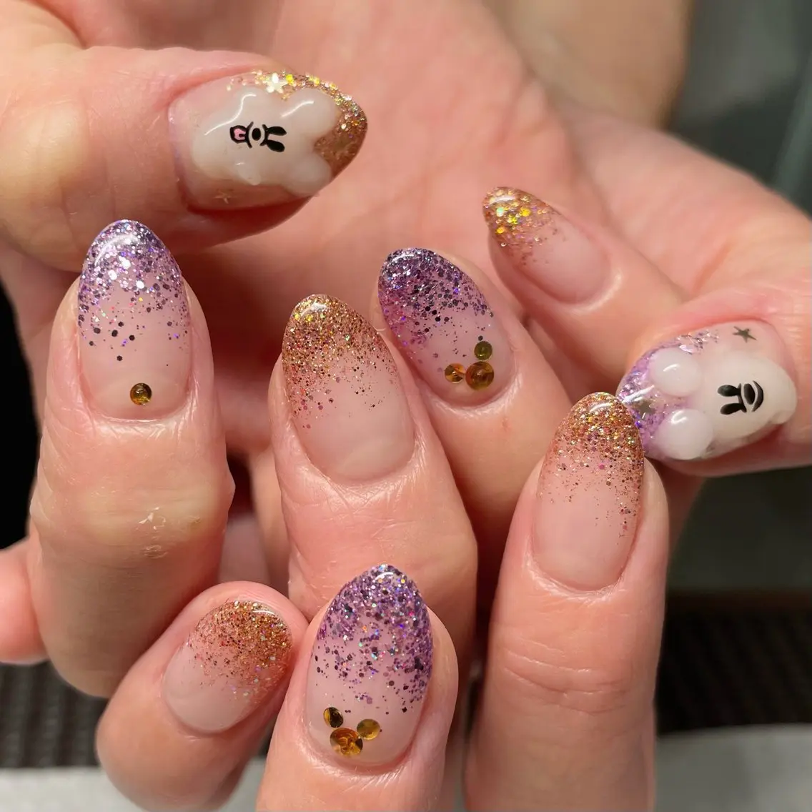 ネイル ハロウィン おそろいネイル Ricnail☾ ayanoのネイルデザイン