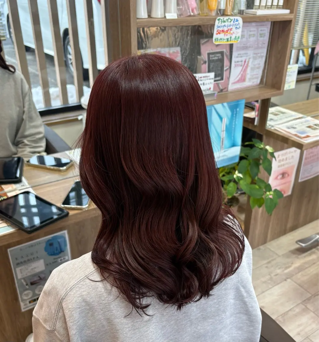 【ミニモ限定10％オフ】カット➕カラー✨【平日限定】の写真